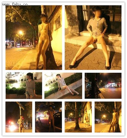 上海闹市惊现裸拍女 尺度大到亮瞎眼 上海闹市惊现裸拍女 尺度大到亮瞎眼