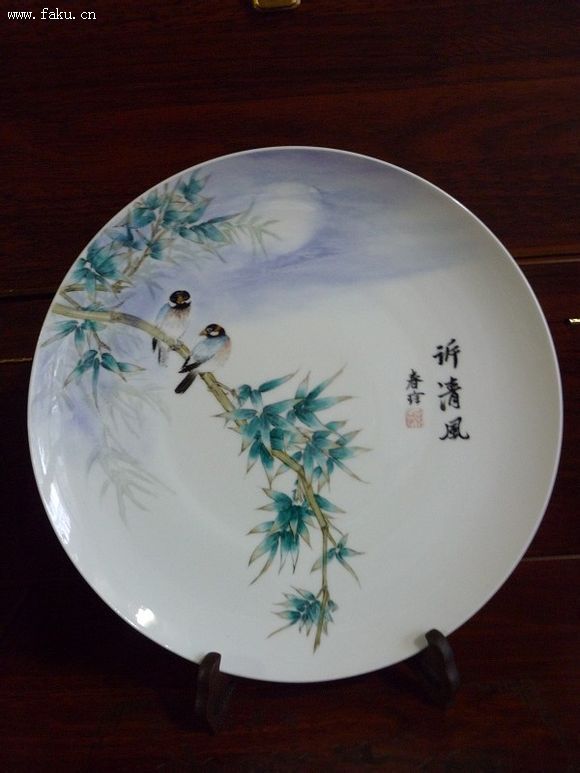 房艳辉瓷画艺术欣赏