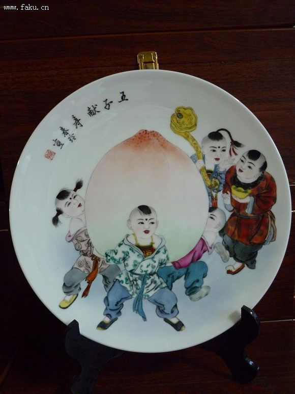 房艳辉瓷画艺术欣赏