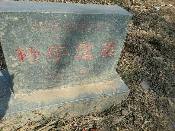 法库杨宇霆墓发最新图片