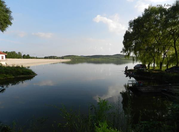 法库财湖风光秀丽景色迷人