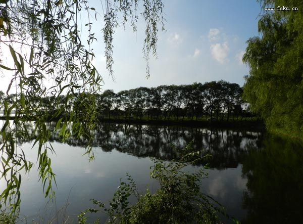 法库财湖风光秀丽景色迷人